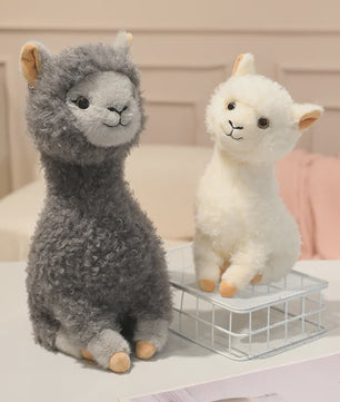 Zachte Pluche Alpaca Knuffel - Schattig Staan Alpacasso Speelgoed voor Kinderen & Meisjes