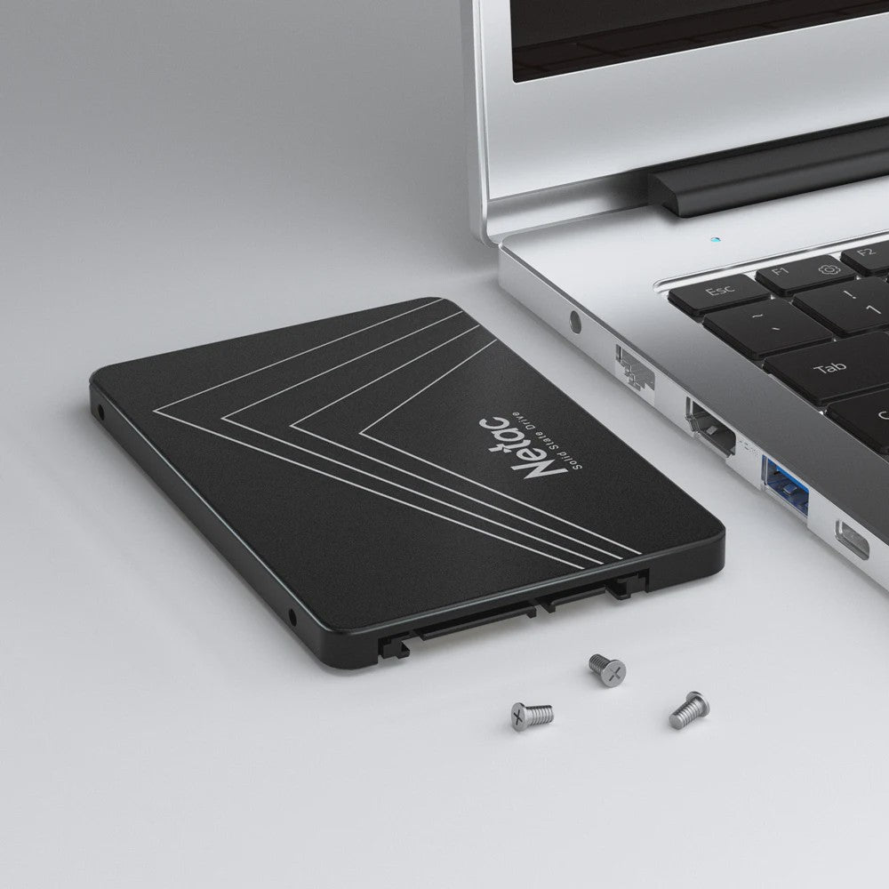 Netac 2.5" SATA III SSD - Snelle Interne Harde Schijf voor Laptop & PC (128GB-2TB)