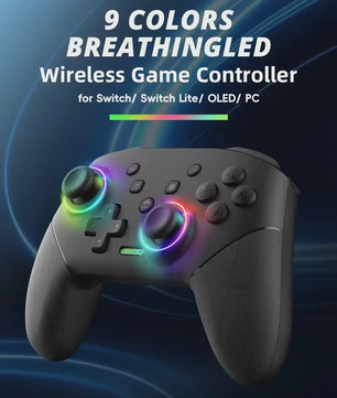 Draadloze Pro Controller met Programmeerbare Functies voor Switch & PC