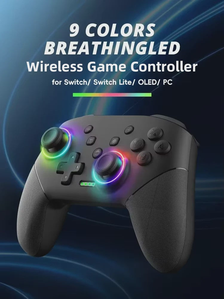 Draadloze Pro Controller met Programmeerbare Functies voor Switch & PC