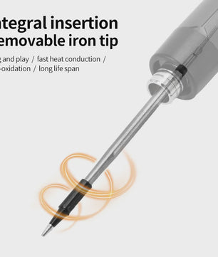 Draagbare USB Soldeerbout met Instelbare Temperatuur en Type-C Opladen