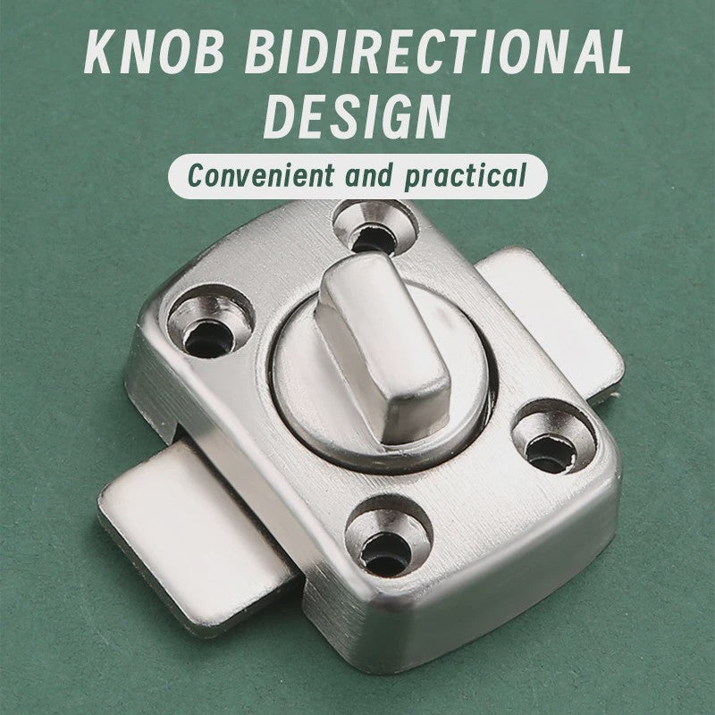 Draaibare Deursluiting met Beveiligingsbout - Zware Kwaliteit Zink Legering