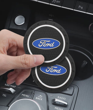 Ford Bekerhouder Matten - Antislip en Beschermend Interieur Accessoire