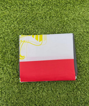 Egyptische Vlag 150x90cm met Adelaar - Duurzaam Polyester voor Binnen en Buiten