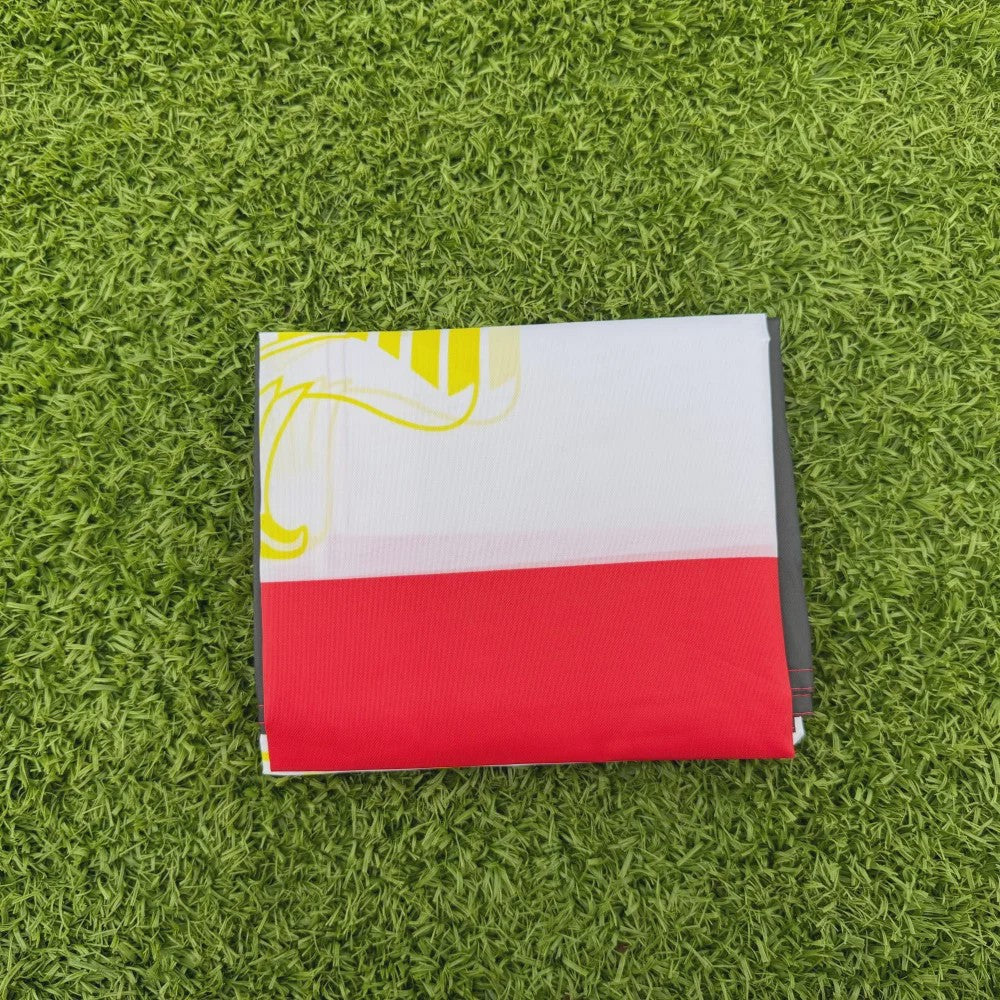 Egyptische Vlag 150x90cm met Adelaar - Duurzaam Polyester voor Binnen en Buiten