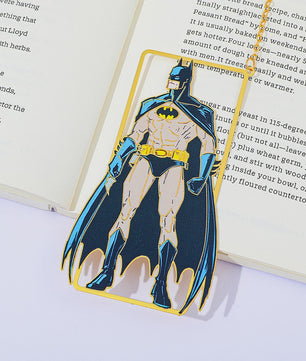 Marvel Metalen Bladwijzers - Superman & Batman | Perfect Cadeau voor Comics Fans