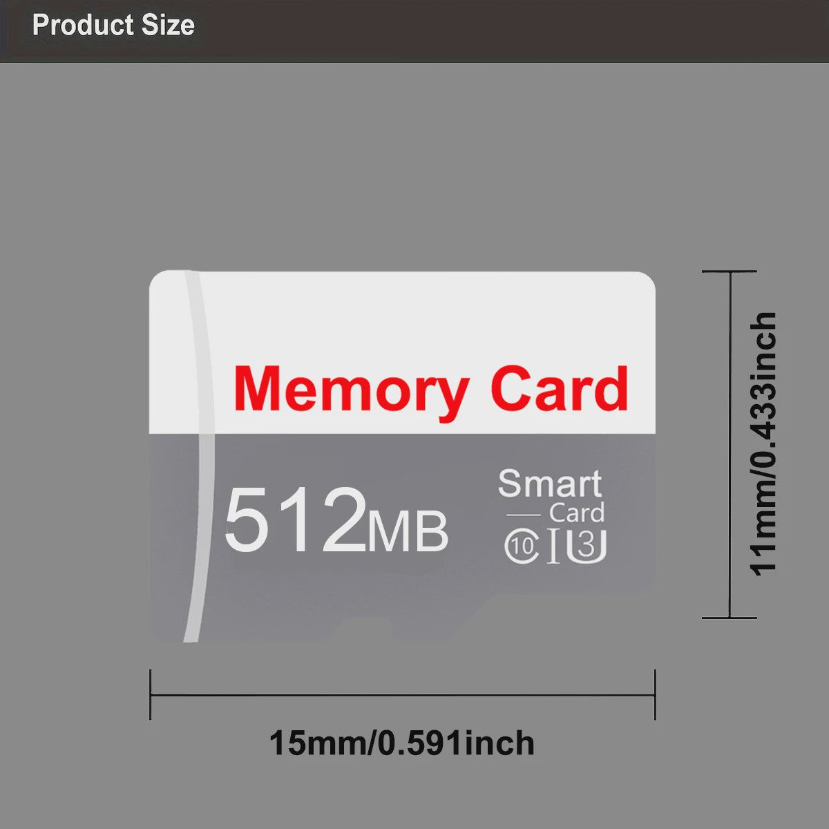 Snelle Class 10 TF Geheugenkaart voor Camera & CCTV - 64MB tot 512MB