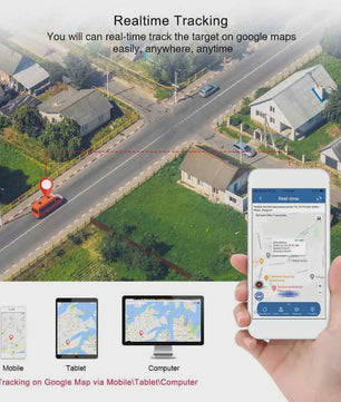 Waterproof 2G GPS Tracker voor Dieren (Koe, Kameel) - TK935 Locator met Magneet
