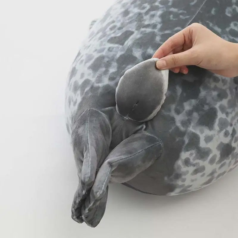 Schattige Dikke Zeehond Pluche Kussen - Knuffel Speelgoed voor Kinderen & Baby's