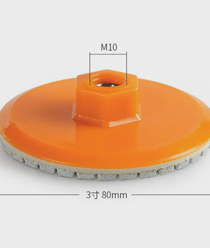 80mm Polijstschijf - Nat/Droog Schuren van Steen, Beton & Graniet