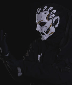 Futuristische Punk Cosplay Masker - Halloween & Feest Accessoire