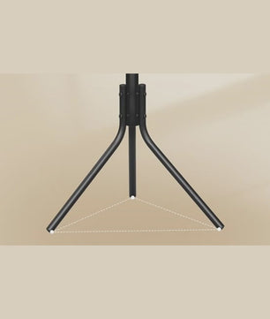 Stijlvolle Kapstok Boomvorm met 12 Haken - Staand Model voor Hal, Slaapkamer - 45x40x173 cm