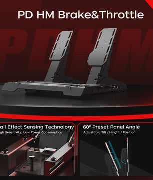 PXN V10 Ultra Direct Drive Racing Wheel Kit met 3.2Nm Force Feedback en Hall Effect Pedalen voor PC/PS4/Xbox