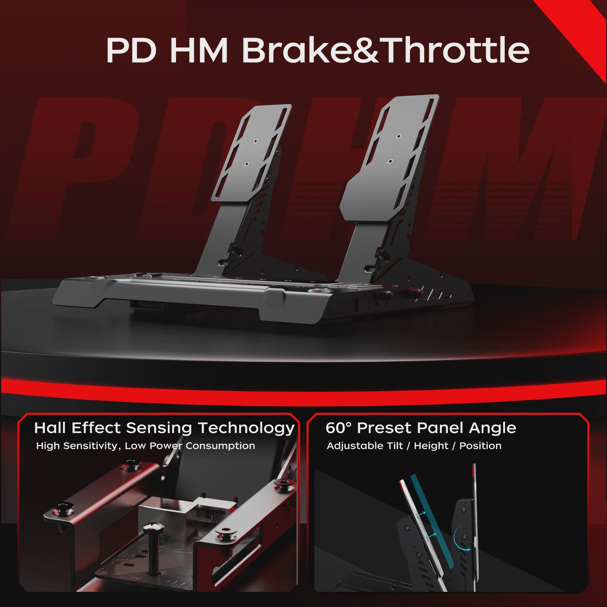 PXN V10 Ultra Direct Drive Racing Wheel Kit met 3.2Nm Force Feedback en Hall Effect Pedalen voor PC/PS4/Xbox