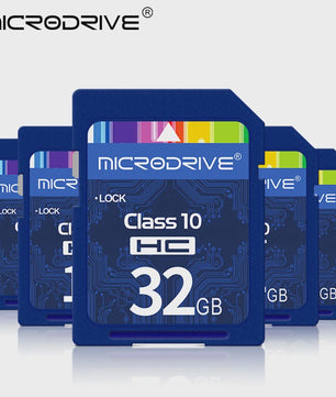Snelle SD Kaart (16GB-256GB) - Class 10 SDHC/XC Geheugenkaart voor Camera's