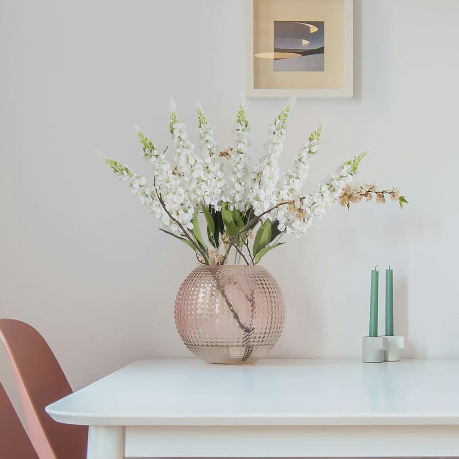 Set van 5 Kunstbloemen Hyacint Trossen - Realistische Decoratie