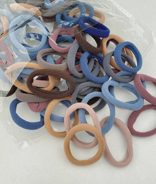 Elastische Haarelastiekjes Set - 4CM Scrunchies voor Meisjes & Dames - 20/50/100 Stuks