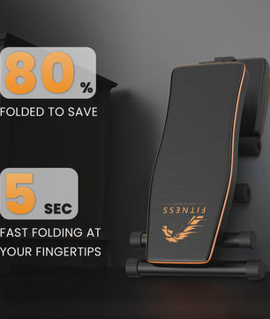 Opvouwbare Fitness Bank Verstelbaar - Multifunctioneel met Trekkoorden