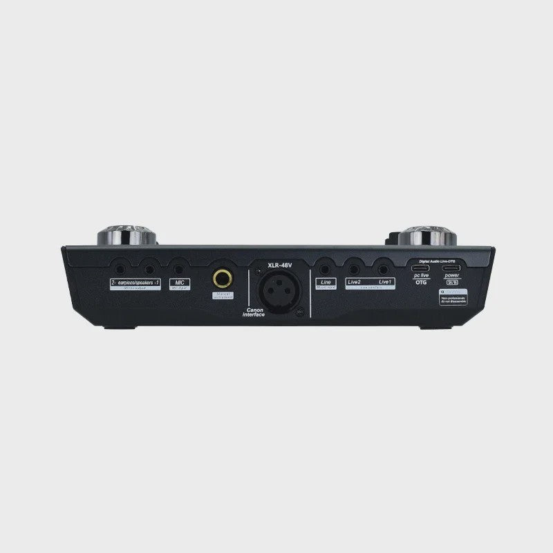 Professionele Mixer Soundcard voor Live Streaming en E-commerce