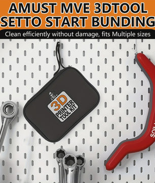 33-delige 3D Printer Gereedschapskit: Essentiële Accessoires voor FDM/SLA Printers