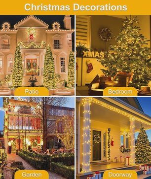 400 LED Kerstboomverlichting Warm Wit - 8 Modi - Buiten & Binnen - Sprookjeslichtjes
