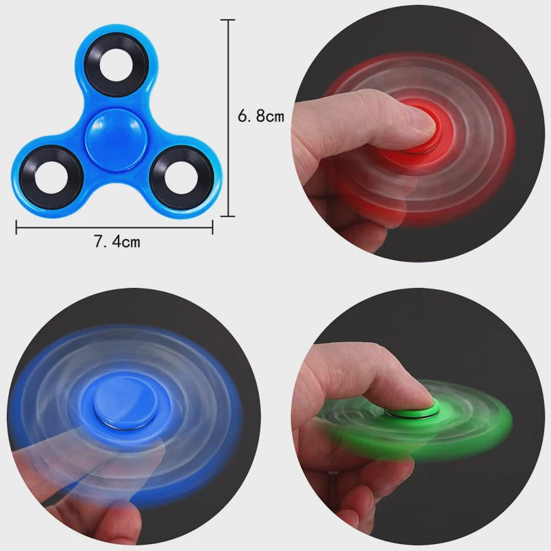 Fidget Spinner - Stressverlichter voor Kinderen & Volwassenen - ADHD, Angst & Concentratie