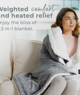 Luxe Elektrische Deken Plaid - 9 Warmtestanden & Timer - Wasbaar - Flanel & Sherpa