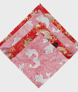 5x Japanse Katoen Stofjes Bundel - 25x25cm of 50x50cm - Patchwork & Quilt