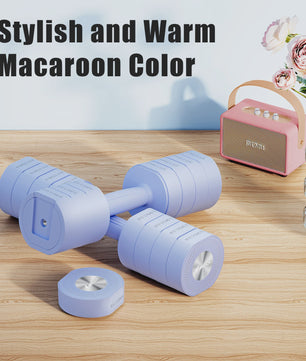MERACH Verstelbare Dumbbell Set (2 stuks) - 4-in-1 Handgewichten voor Thuis, 1-4 kg per stuk