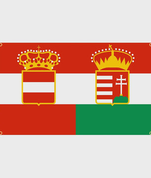 Historische Hongarije Vlag 90x150cm (1920-1946)
