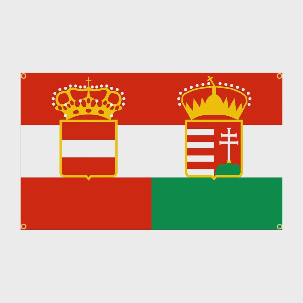 Historische Hongarije Vlag 90x150cm (1920-1946)