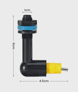 Automatische Nipler Drinkbakjes voor Pluimvee - 2, 4 of 6 Stuks