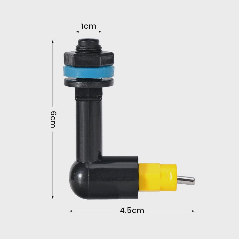 Automatische Nipler Drinkbakjes voor Pluimvee - 2, 4 of 6 Stuks