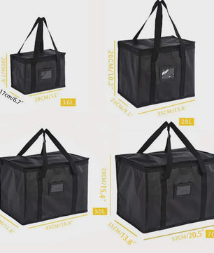 Isolatietas voor Voedselbezorging & Picknick - Warm & Koel Houden