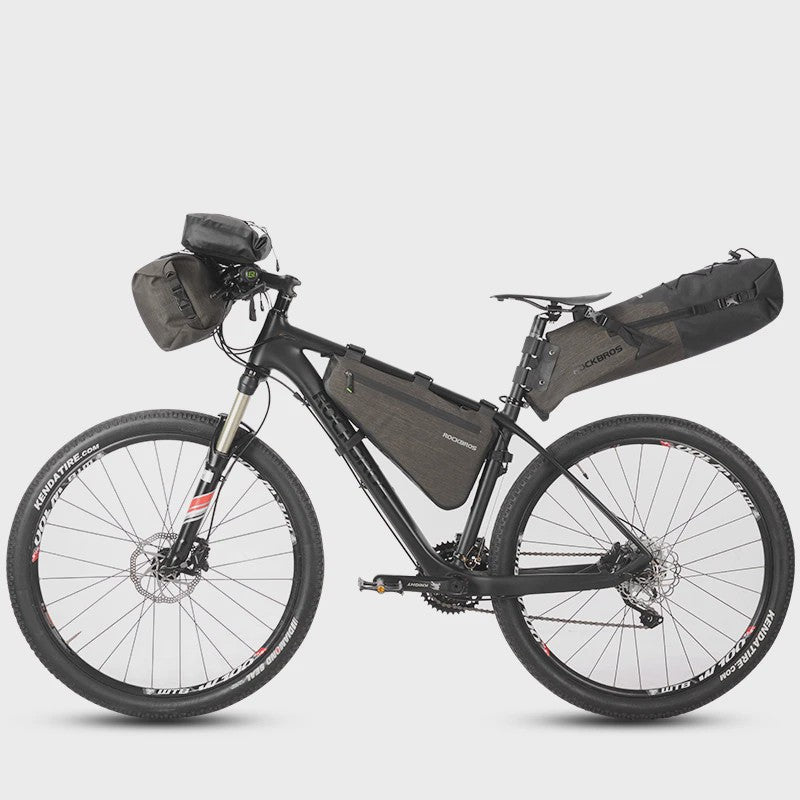 ROCKBROS 8L Fietstas Frame Driehoek Tas - Waterdicht, Reflecterend & Verstelbaar