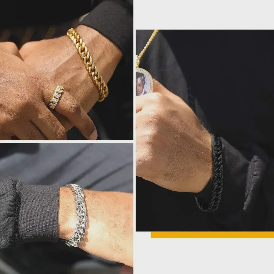 Gouden Roestvrij Stalen Cuban Link Kettingen voor Heren & Dames | 3.5-7MM Breedte | 45-70CM Lengte