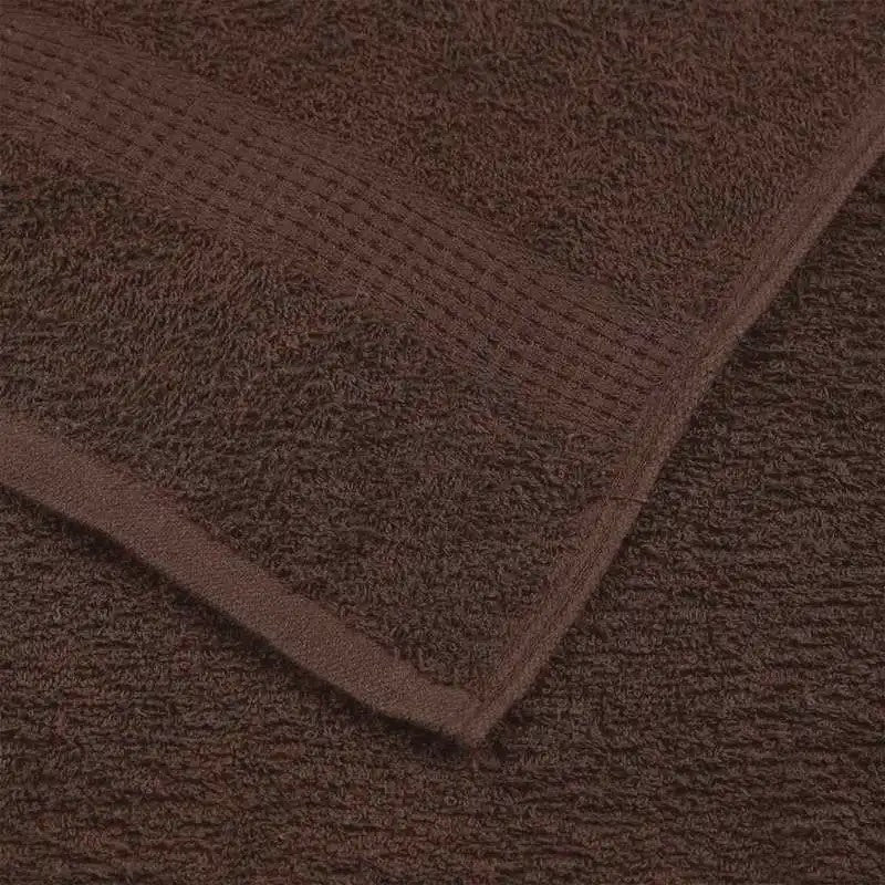 10-Pack Luxe Bruine Badhanddoeken 100x150cm 360g/m² 100% Katoen