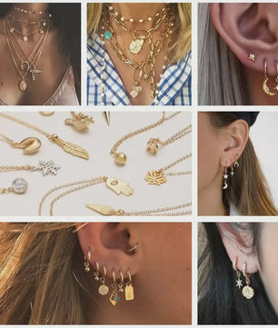 Gouden Bedeltjes voor Sieraden Maken: Cactus, Kers, Paddenstoel, Bloem & Fruit
