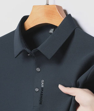 Heren Poloshirt Korte Mouw - Ademend, Comfortabel & Elastisch - Casual Zakelijke Stijl