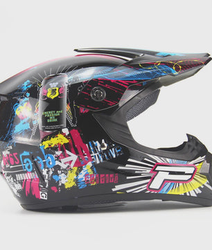 Professionele Off-road Motorcross Helm met DOT Keurmerk - Inclusief Gratis Accessoires