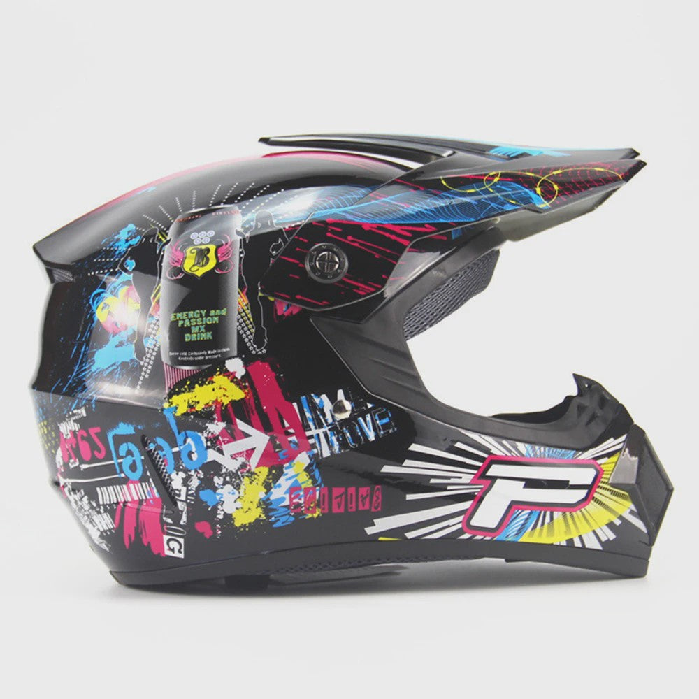 Professionele Off-road Motorcross Helm met DOT Keurmerk - Inclusief Gratis Accessoires