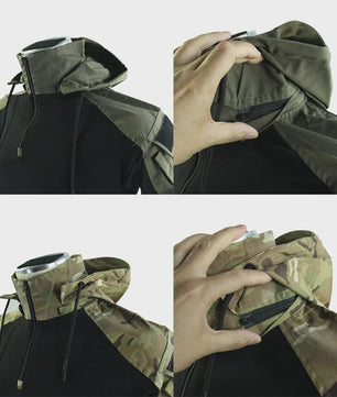 Tactische Combat Hoodie - Waterdicht & Slijtvast Heren Shirt voor Outdoor, Jacht & Camping