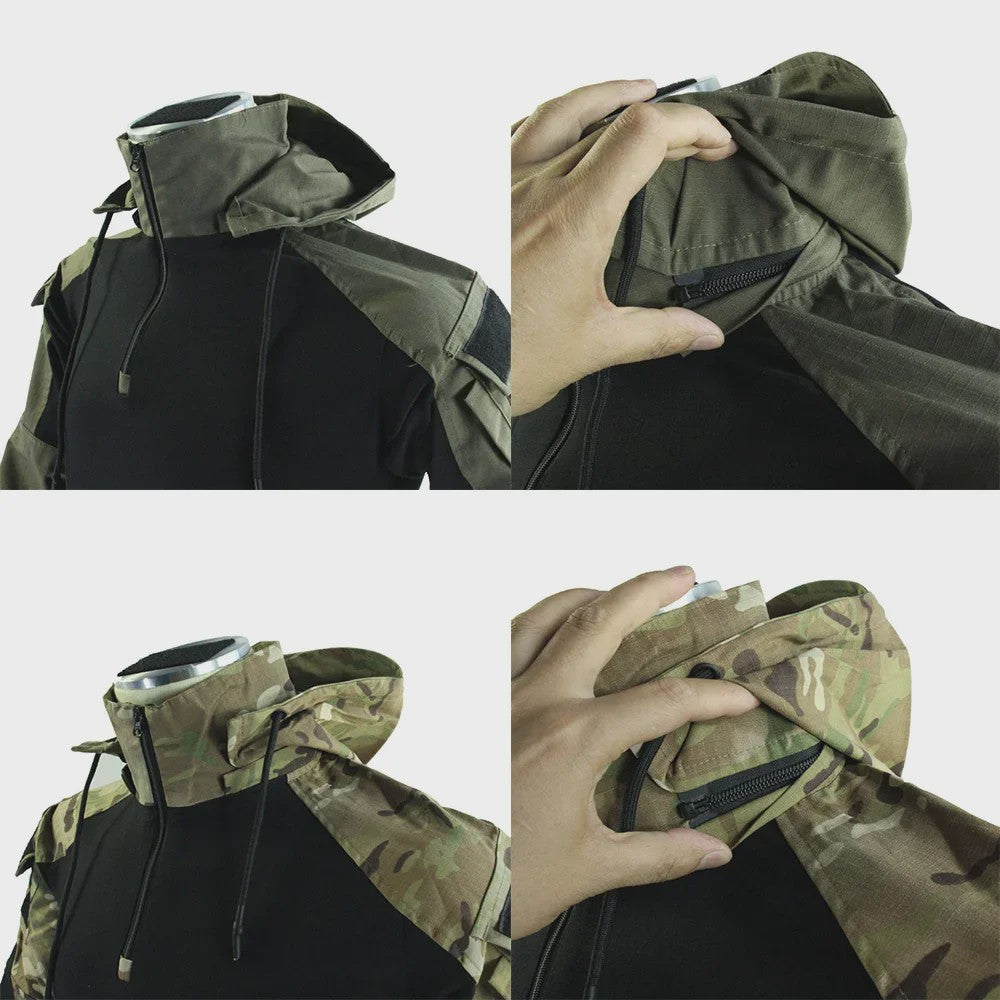 Tactische Combat Hoodie - Waterdicht & Slijtvast Heren Shirt voor Outdoor, Jacht & Camping