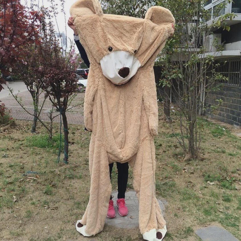Reusachtige Knuffelbeer Pluche - 100-260cm Ongevuld - Zacht & Groot - Cadeau voor Kinderen