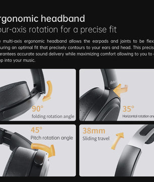 FiiO JT7 Over-Ear Planar Magnetische Audiofiele Koptelefoon