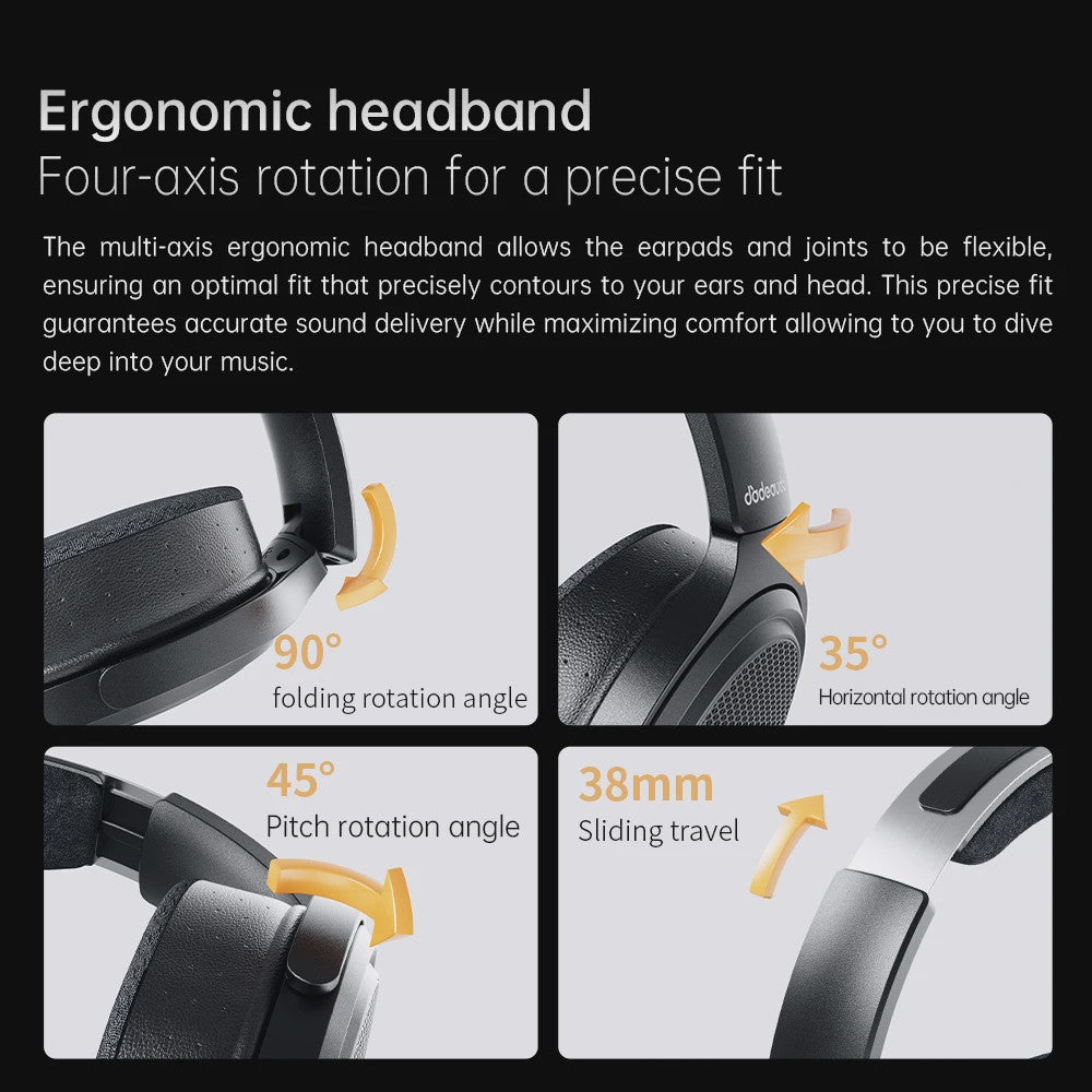 FiiO JT7 Over-Ear Planar Magnetische Audiofiele Koptelefoon