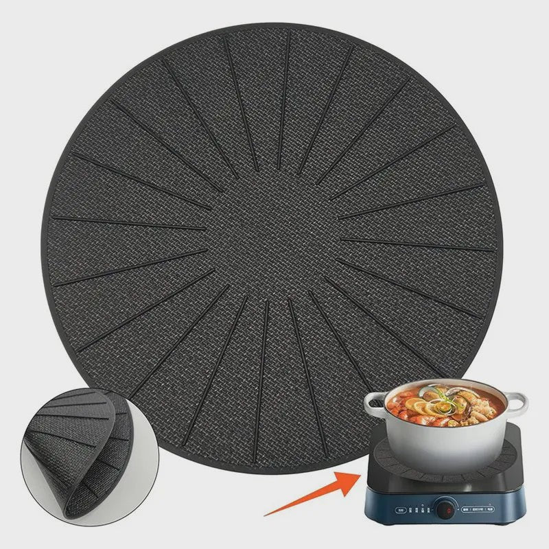 Inductie Kookplaat Mat - Hittebestendig & Krasvrij - Siliconen & Glasvezel