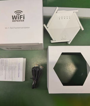1200Mbps WiFi Repeater met 6 Antennes: Krachtige Signaalversterker voor Snel Internet