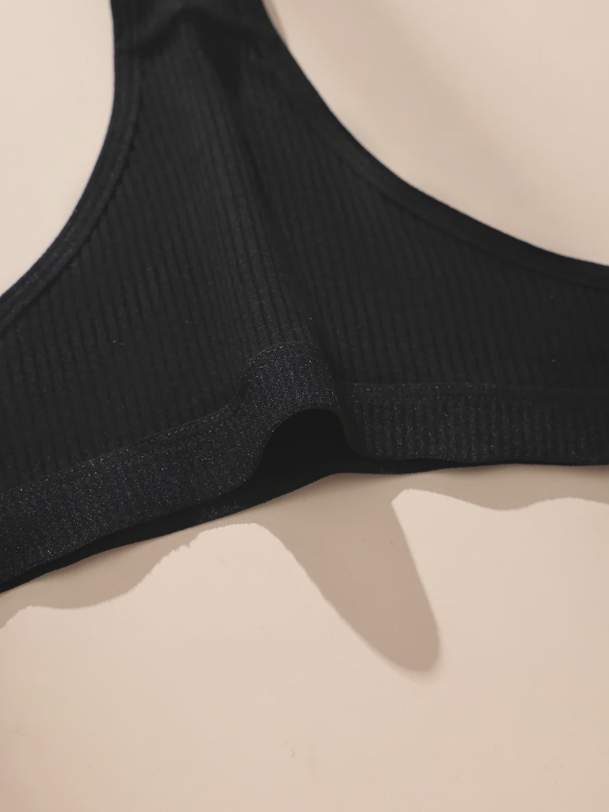 7-Delige Dames Katoen Strings Set - Zwart, Gestreept & Zacht - Comfortabele Tanga Ondergoed