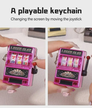 Mini Gokautomaat Sleutelhanger - Speelgoed Jackpot Gadget